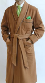 Wool classic dressing gowns for man